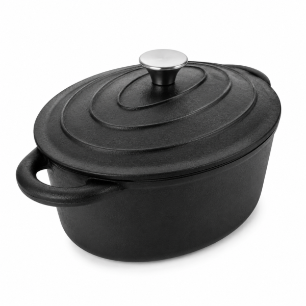 Ketaus antinė (skrudintuvas) 5,5 L su dangčiu (32 cm)
