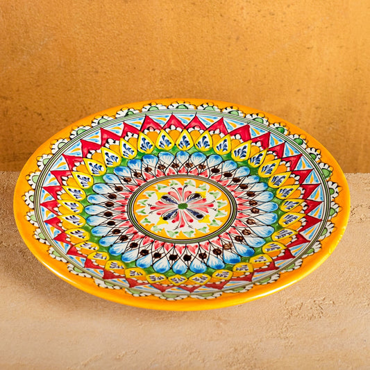LĖKŠTĖ 28 CM GELTONA