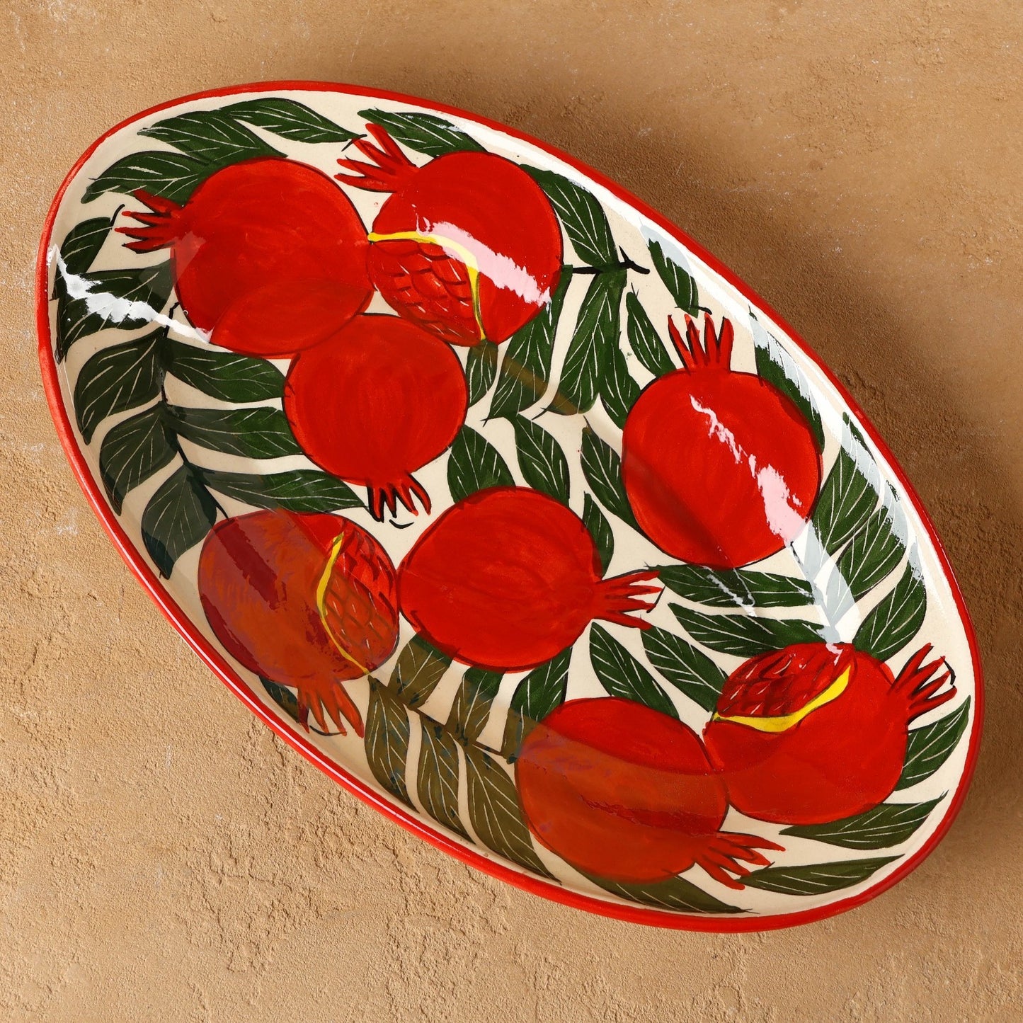 OVALO FORMOS LIAGAN 34 CM GRANATAI