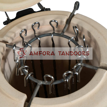 Tandyras „SamObzhar“ su atlenkiamu dangčiu