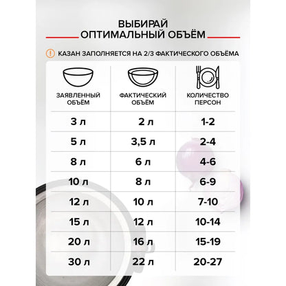 Afganų kazanas 5L Rashko Baba juodas