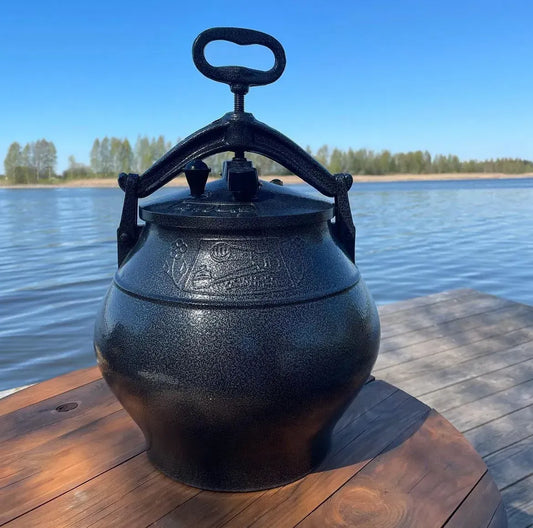 Afganų kazanas 10L Rashko Baba juodas