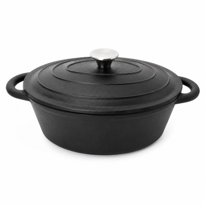 Ketaus antinė (skrudintuvas) 5,5 L su dangčiu (32 cm)