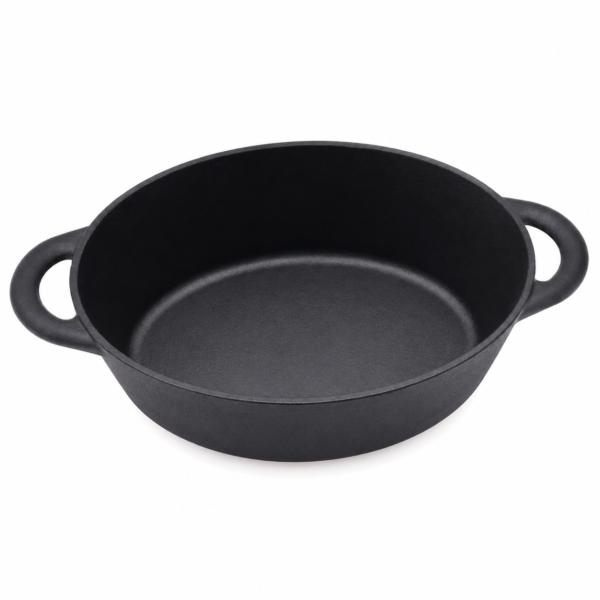 Ketaus antinė (skrudintuvas) 5,5 L su dangčiu (32 cm)