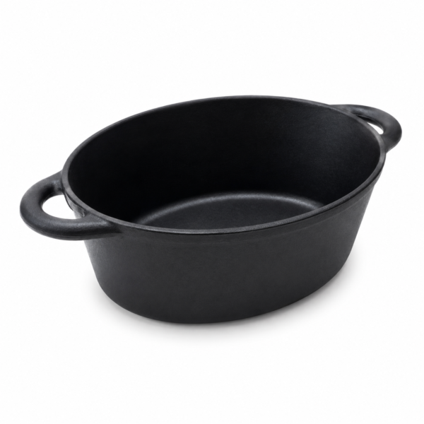 Ketaus antinė (skrudintuvas) 5,5 L su dangčiu (32 cm)